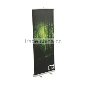 Exhibition Use Digital Printing Aluminum Frame Roll up Pop up Banner thumbnail-1