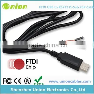 High Quality Customized FTDI Usb Ttl Cable 3.3v thumbnail-2