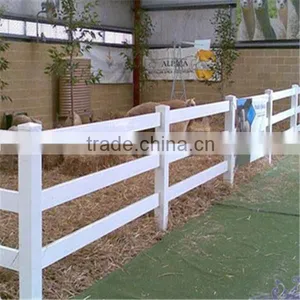 Plastic Vinyl Horse Fence PVC Fencing for Sale thumbnail-5