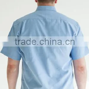 Men's Plus Size XXXL Casual Business Breathable Short Sleeve Shirt thumbnail-4