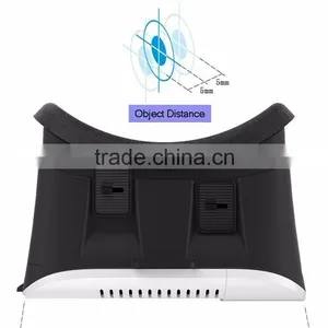 VR Virtual Reality Headset 3D Glasses With NFC Tag and Nose Padding for Movies Video Games thumbnail-3