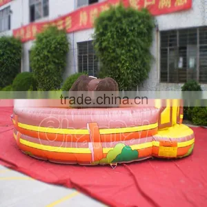 Wholesale Inflatable Farm Bull Riding Bull Rodeo Mechanical Bull Machine China Suppliers and Manufacturers thumbnail-2