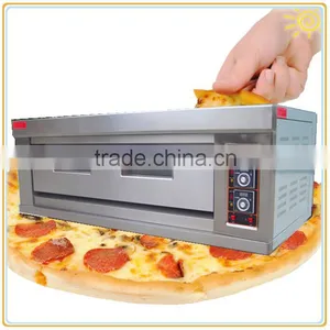 Pizza Baking Oven 1 Deck 3 Trays Digital Control Gas Pizza Bread Baking Machine thumbnail-1