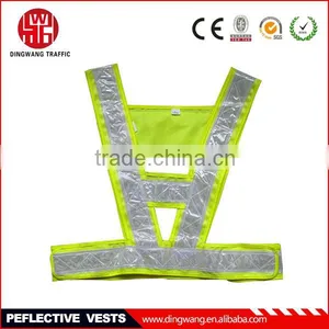 Silvery and Green Reflective Vest thumbnail-1