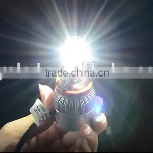 2016 Latest Led Headlight Kit 30w Auto Led H4 H8 H9 H11 COB Chips Headlight H4 9004 9005 thumbnail-4