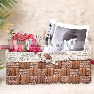 Maize and Water Hyacinth Rattan Basket Recommend Set Of3 thumbnail-4