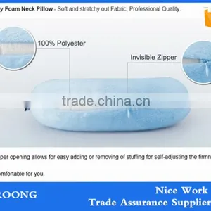 Experienced Manufacture Soft Custom Car Travel Memory Foam U Shape Neck Pillow Quality Choice thumbnail-5