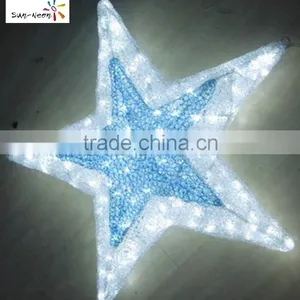 Shining Led Star Light Flashing Outdoor Christmas Star Lights Fancy Clear Star Shape Christmas Lights thumbnail-6