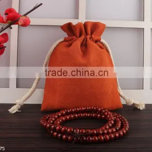 Wholesale Colored Faux Suede Jewelry Bags With Logo Printing thumbnail-4