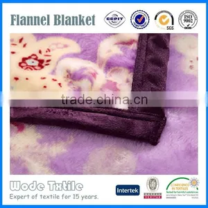 China Market Super Soft Customized Printing Flannel Blankets thumbnail-1