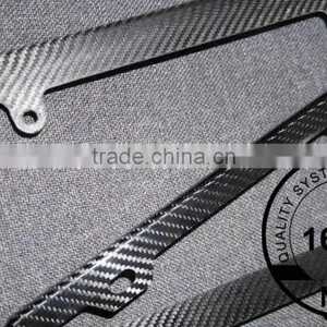 UNIVISAL CARBON FIBER License Plate Frame for USA thumbnail-2