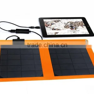 10watts Foldable Solar Panel Charger, 10watts Solar Charger for Iphones.ipod Ebook Reader thumbnail-1