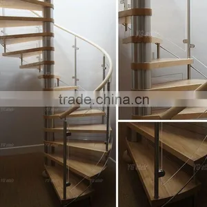 Modern Glass Metal Outdoor Stairs 9002-23 thumbnail-1