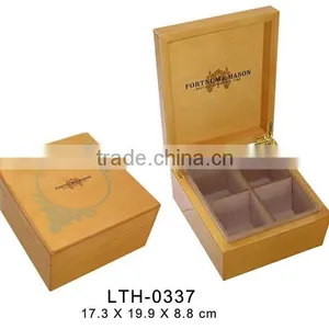 Custom Wood Tea Box Manufacturer thumbnail-1