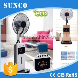 Electric Water Spray Cooling Humidifier Mist Fan thumbnail-1