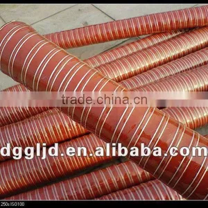 Red Silicone Rubber Pipe thumbnail-1
