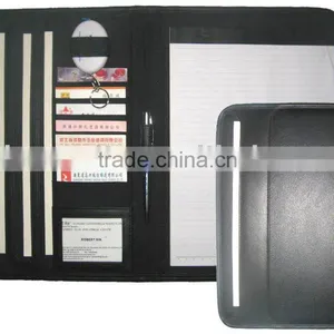 PVC PORTFOLIO WITH OUTSIDE POCKET thumbnail-1