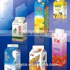Gable Form Aseptic Beverage Box Packing Materials thumbnail-1