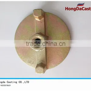 Formwork Accessories Casted Iron Tie Rod Two Wings Anchor Nut thumbnail-1