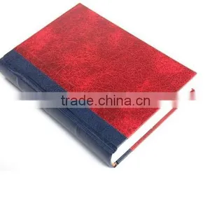 Leather Cover Delicate Story Blank Hardcover Book thumbnail-1