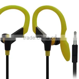 Cheap Stylish Ear Hook Ear Phones With Clear Sound Quality 3.5mm Connector Free Sample thumbnail-2