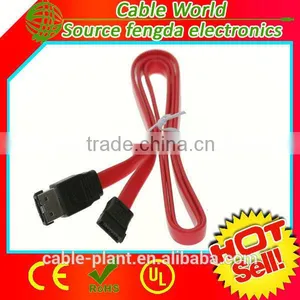2m Red 7pin Sata Extensin Cable With Latch/ SATA Cable 7Pin thumbnail-2