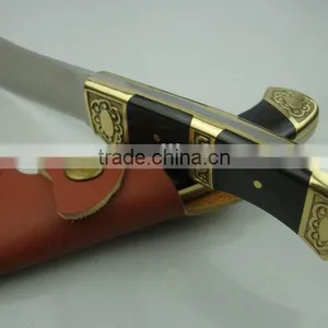 OEM Hunting Knife With Ebony/Brass Handle thumbnail-5