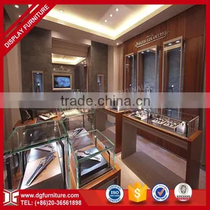 Luxury Wooden Led Watch Display Cabinet thumbnail-4