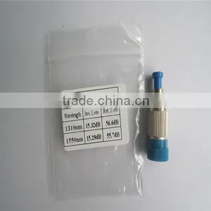 Singlemode Fc/pc Fiber Optic Plug in Type Attenuator 5db,fc Male to Female Fiber Optic Attenuator thumbnail-3