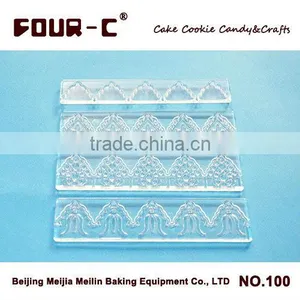 Acrylic Embossing Cutters, Fondant Cake Decorating Tools thumbnail-1