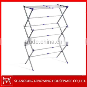 Extensible Mini Folding Clothes Rack thumbnail-1