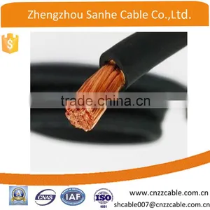 300/500V Flexible H07RN-F Copper/CCA Conductor Rubber/PVC Insulated Welding Power Cable thumbnail-2