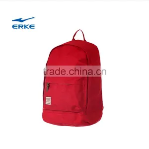 ERKE Newest Design Teenagers Brand Classic Blue Red College School Laptop Backpack Bag for Wholesale thumbnail-1