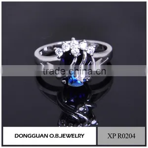 2016 the Fashionable African Jewelry Ring Pure 925 Silver Diamond Ring thumbnail-2