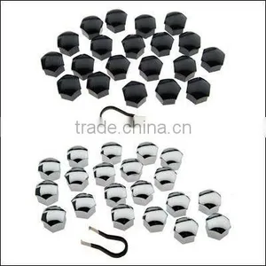 Black Wheel Nut Covers thumbnail-1