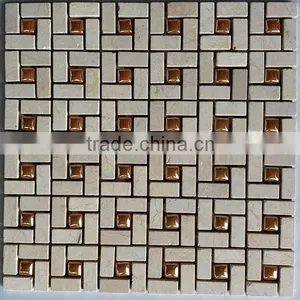New Style Marble Mosaic Floor Tile on Sale thumbnail-2