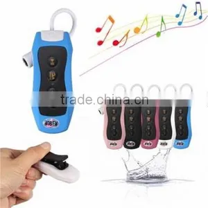 4GB Waterproof MP3 Music Player FM Radio / Clip MP3 Music Player / Swimming Diving MP3 thumbnail-1
