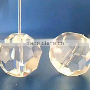 2016 Clear Facet Ball Shaped Cystal Beads thumbnail-1