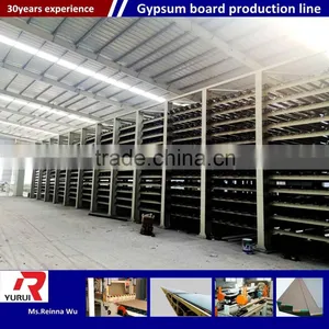 Advanced Gypsum Plasterboard Production Line Machinery/full Automatic Manufacturign Gypsum Board Machine Line thumbnail-5