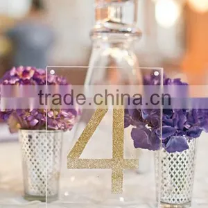 Acrylic Table Number Stand thumbnail-1