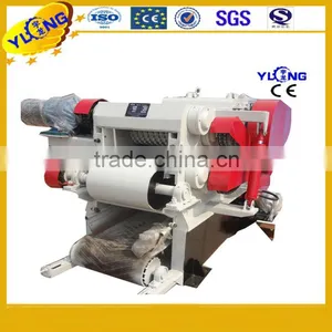 Black Wood Sawdust Chipping Machine thumbnail-1