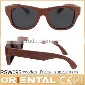 Stock Price Wooden Frame Sunglasses thumbnail-1