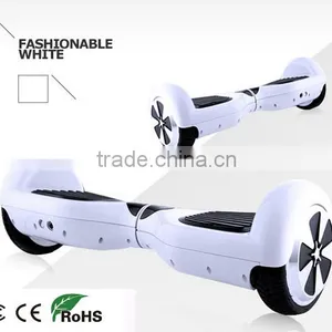 9" White Self Balancing Scooter Hoverboard Swegway Style Bluetooth Music LED Including thumbnail-1