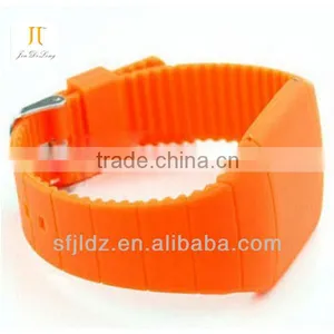 2013 Cheap Hot China Wholesale Custom Silicon Led Personalized Watches thumbnail-1