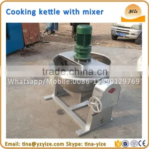Stainless Steel Pot for Cooking / Gas Heating Jacketed Kettle / Cooking Pot Stands thumbnail-1