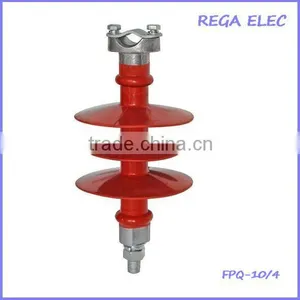 10KV Suspension Composite Insulator,Composite Polymer Suspension Rod Insulator thumbnail-1