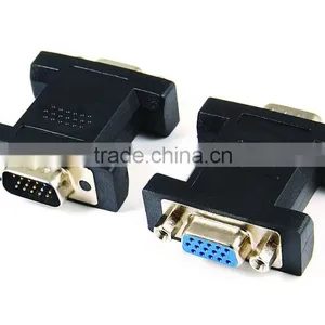 VGA15PIN Male to Female Adapter Nickel Plated thumbnail-1