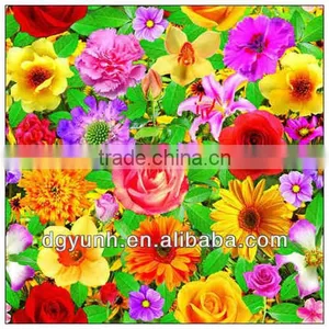 Flowers Vinyl Tablecloth thumbnail-1