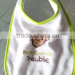 Microfiber Terry Printed Baby Bib thumbnail-1