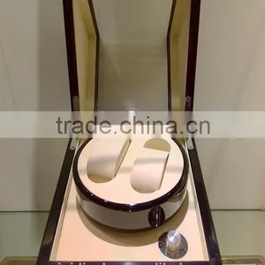 Wooden 2-grid Display Box for Watches and Jewelry thumbnail-2